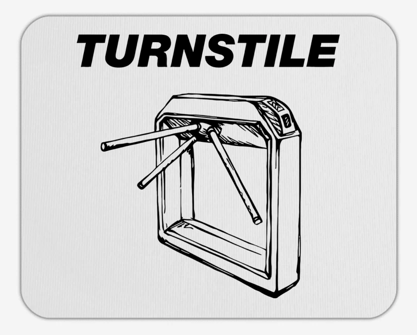 Mousepad Turnstile