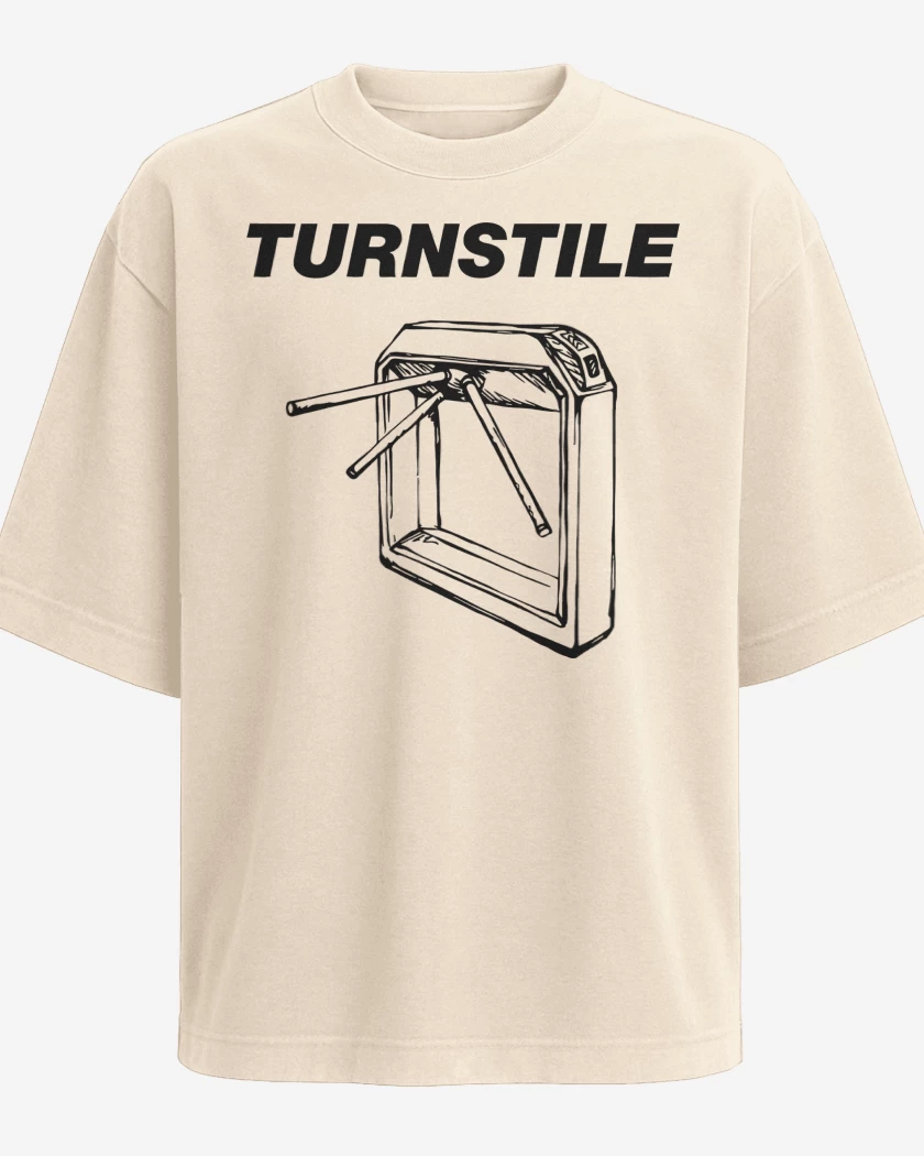 Polera Oversize Beige de Turnstile