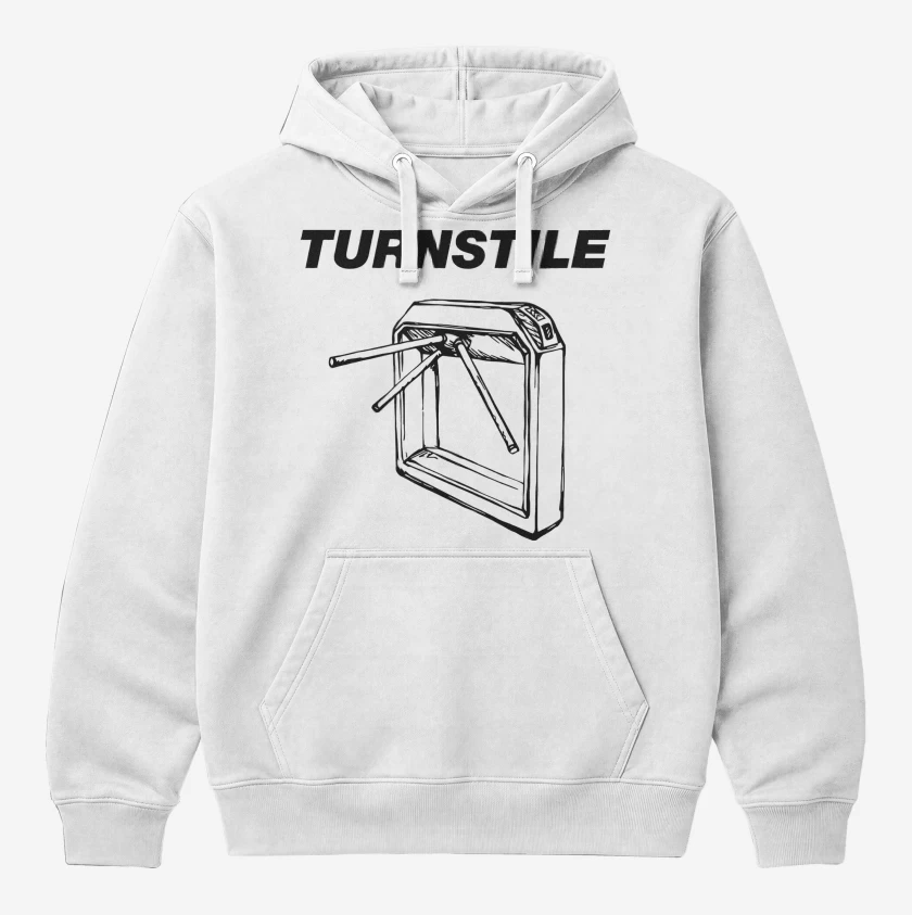Polerón Canguro Blanco de Turnstile