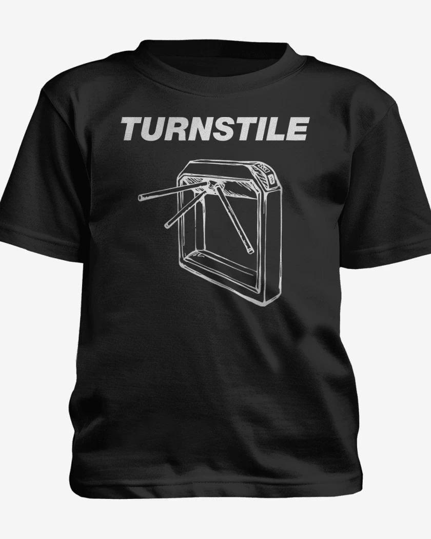 Polera de niño Negro de Turnstile B