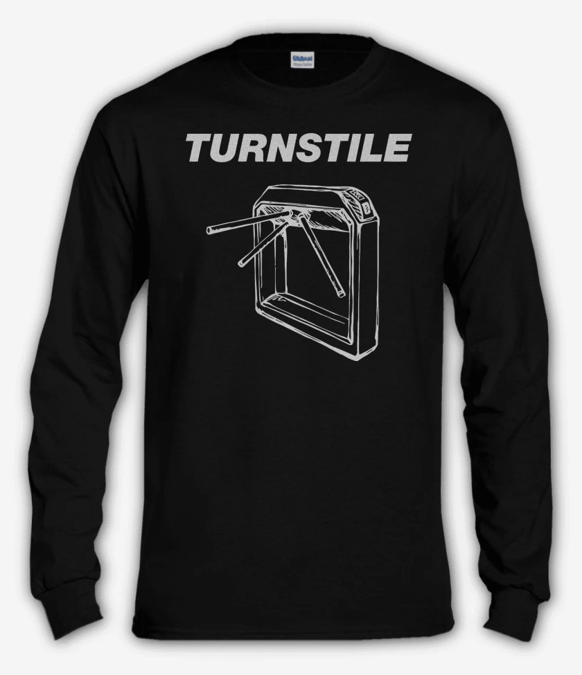 Polera manga larga Negro de Turnstile B