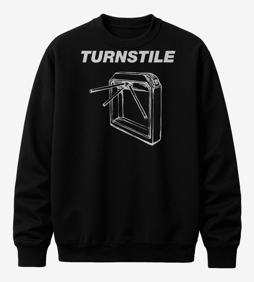 Poleron polo Negro de Turnstile B