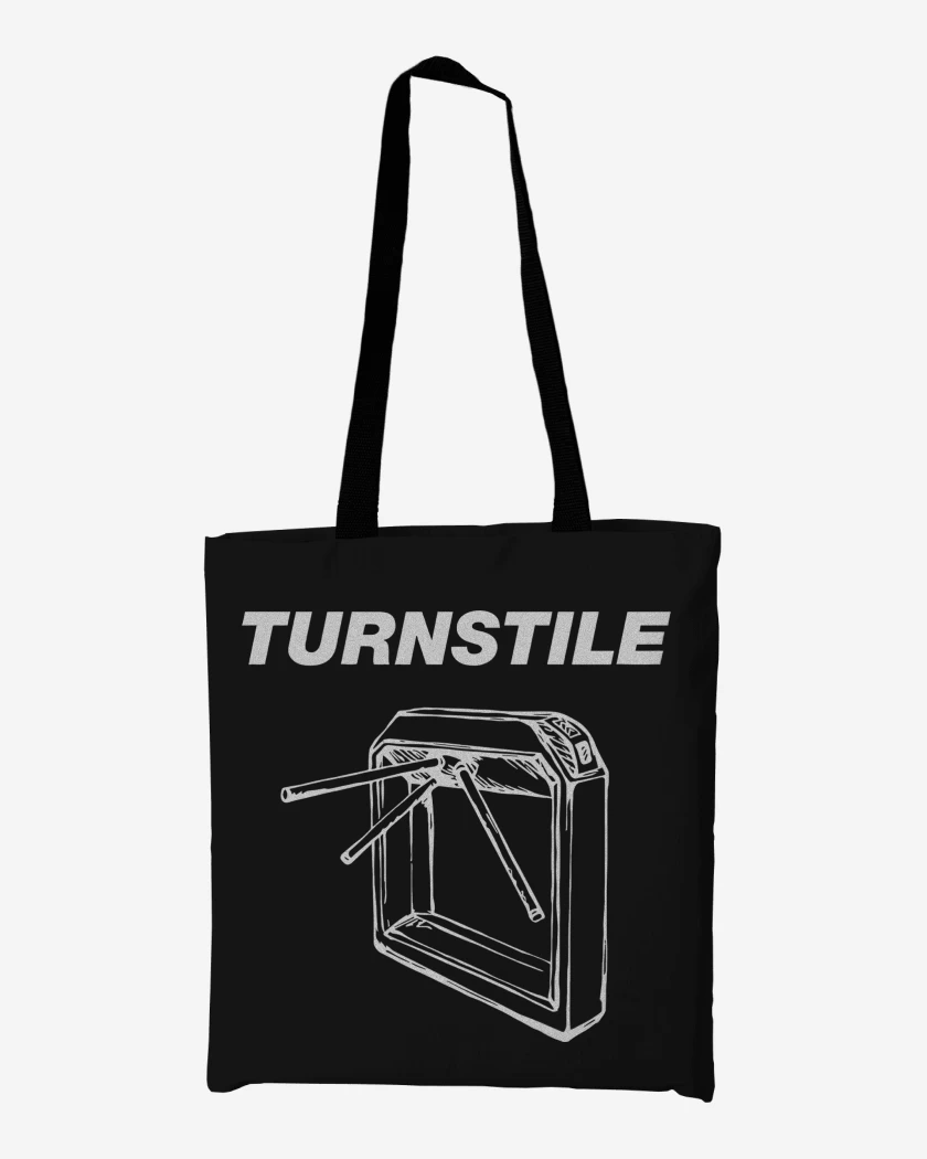 Totebag Negro de Turnstile B