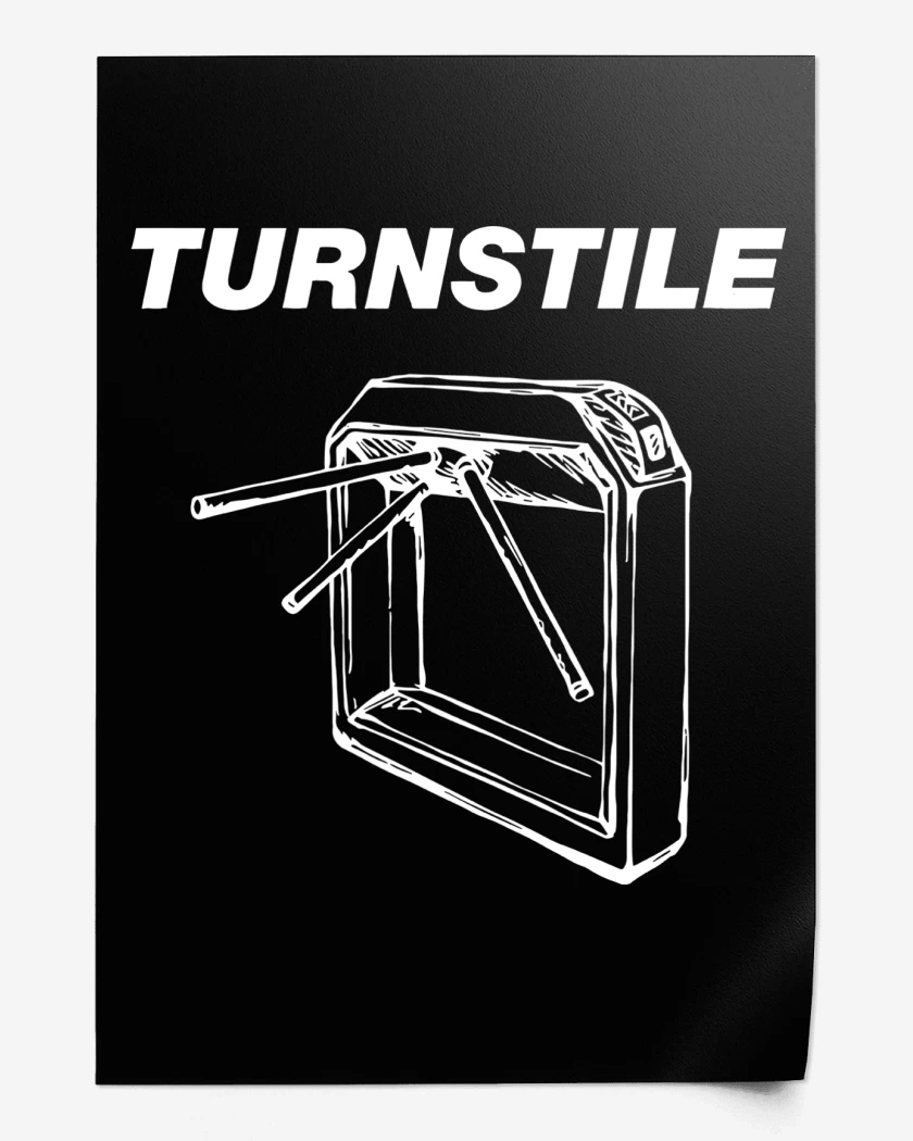 Print Turnstile B