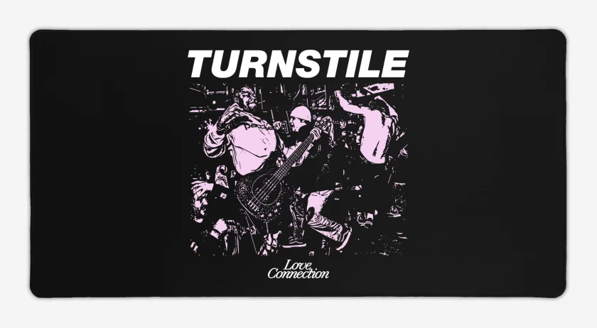 Mouse pad Gamer Negro de Turnstile TLC 