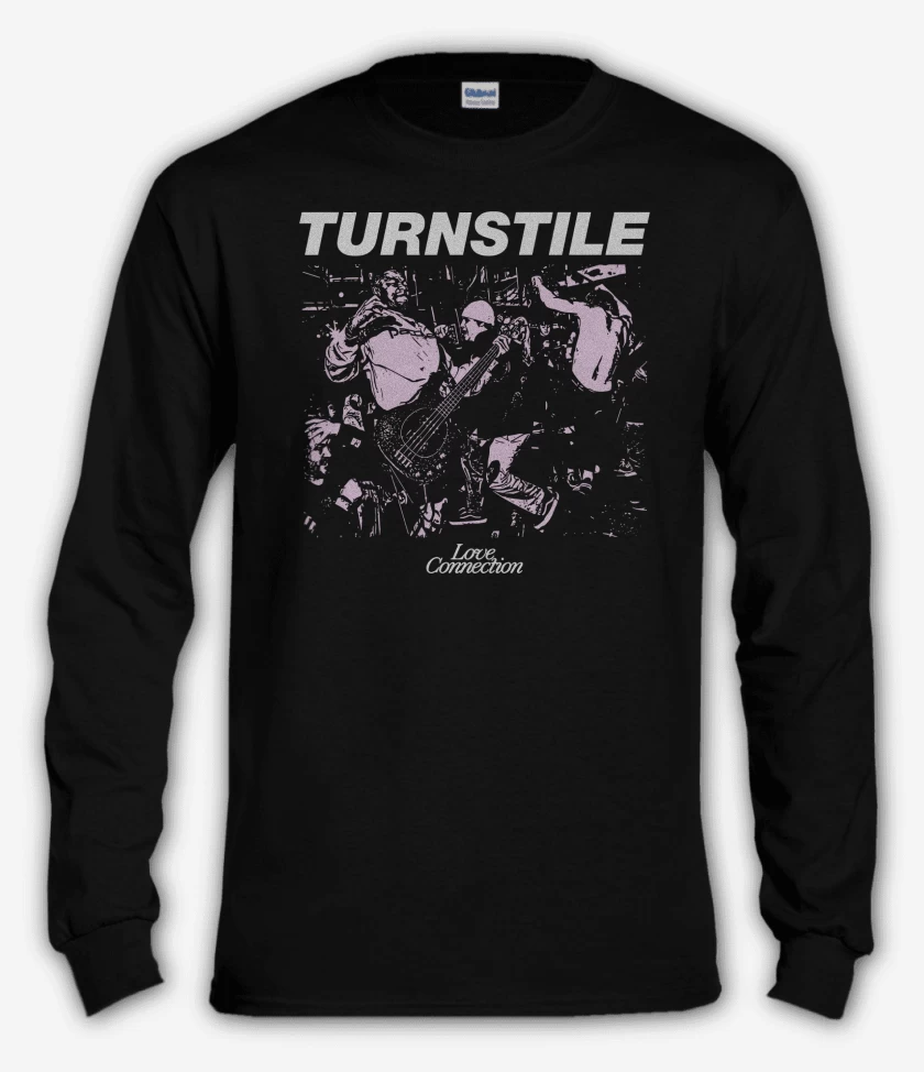 Polera manga larga Negro de Turnstile TLC 
