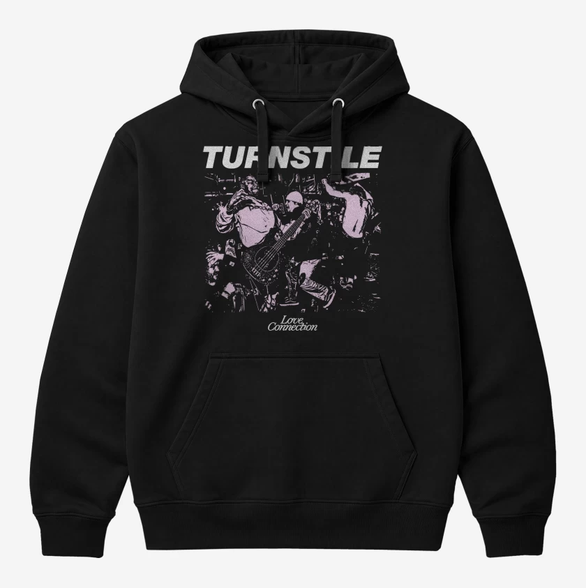 Polerón Canguro Negro de Turnstile TLC 