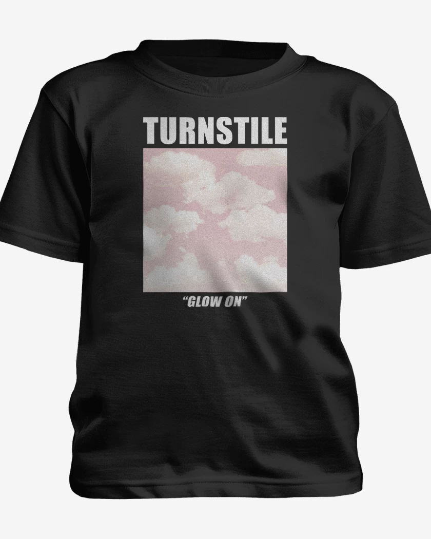 Polera de niño Negro de Turnstile Glow On