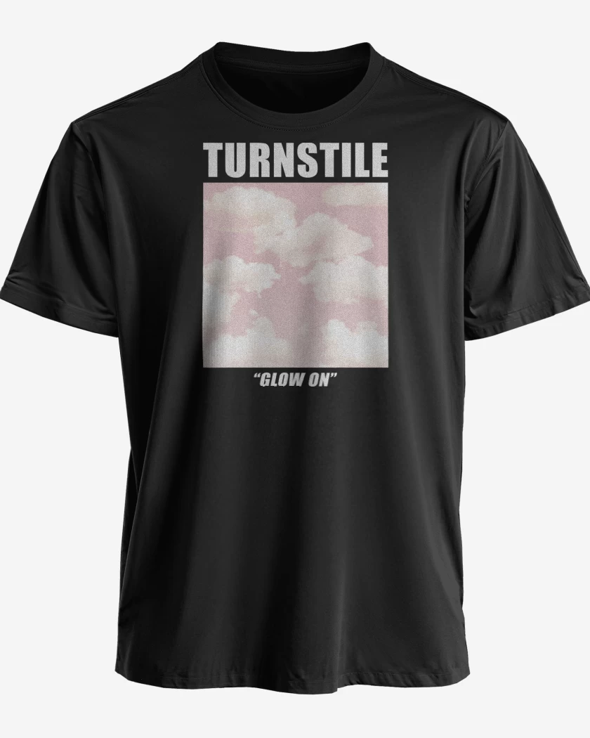 Polera premium Negro de Turnstile Glow On