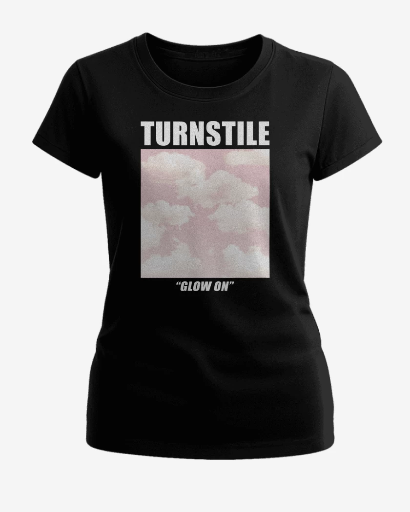 Polera de Mujer Negro de Turnstile Glow On
