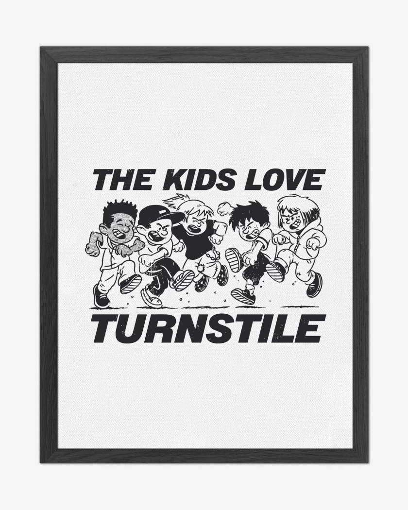 Cuadro decorativo Blanco de Turnstile Kids