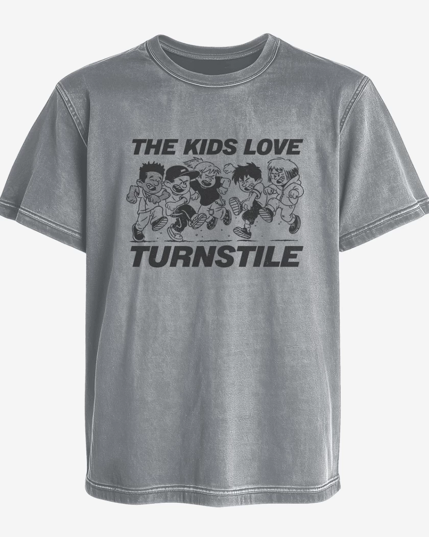 Polera desgastada Turnstile Kids