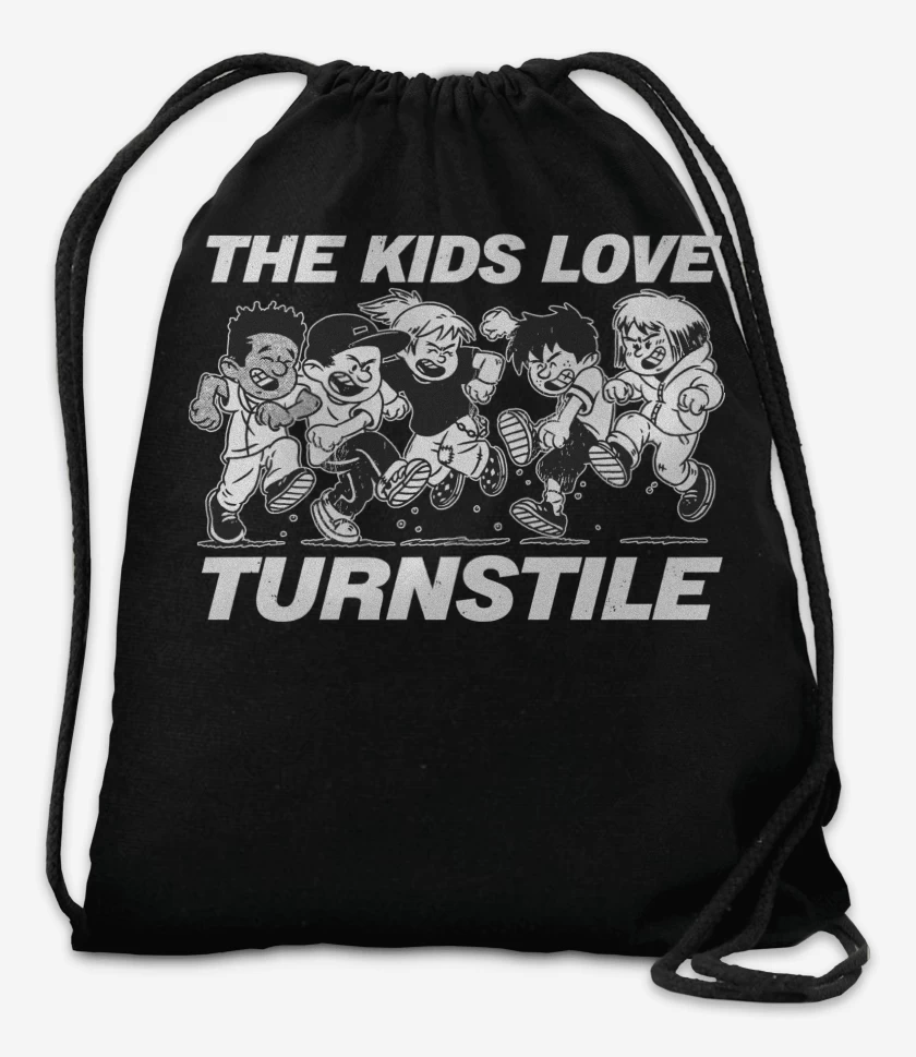 Mochila Negro de Turnstile The Kids