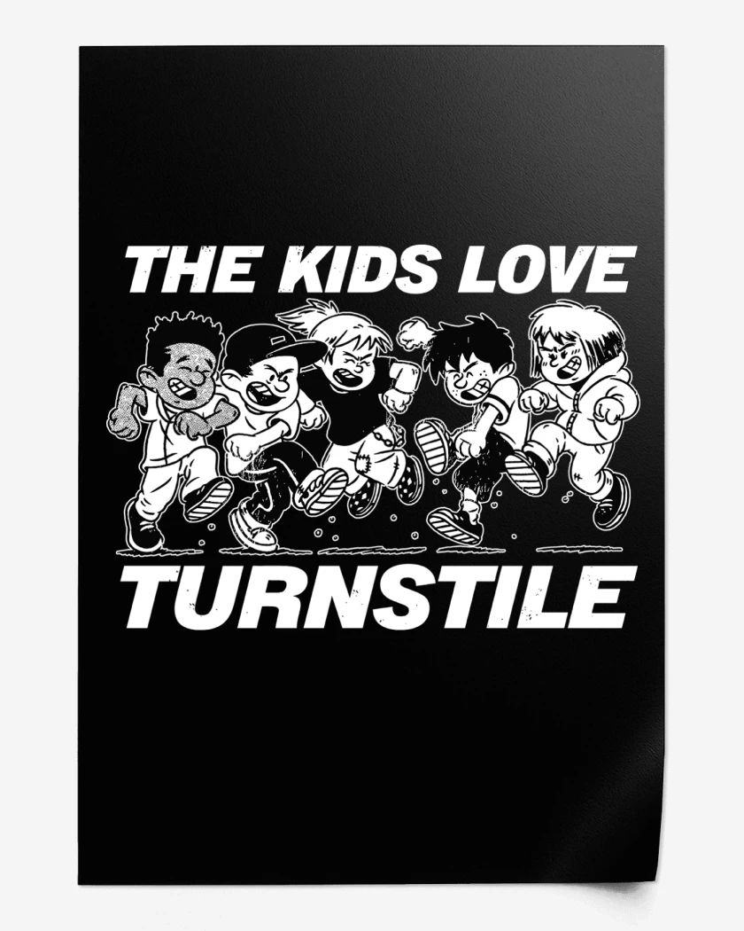 Print Turnstile The Kids