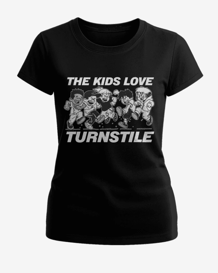 Polera de Mujer Negro de Turnstile The Kids