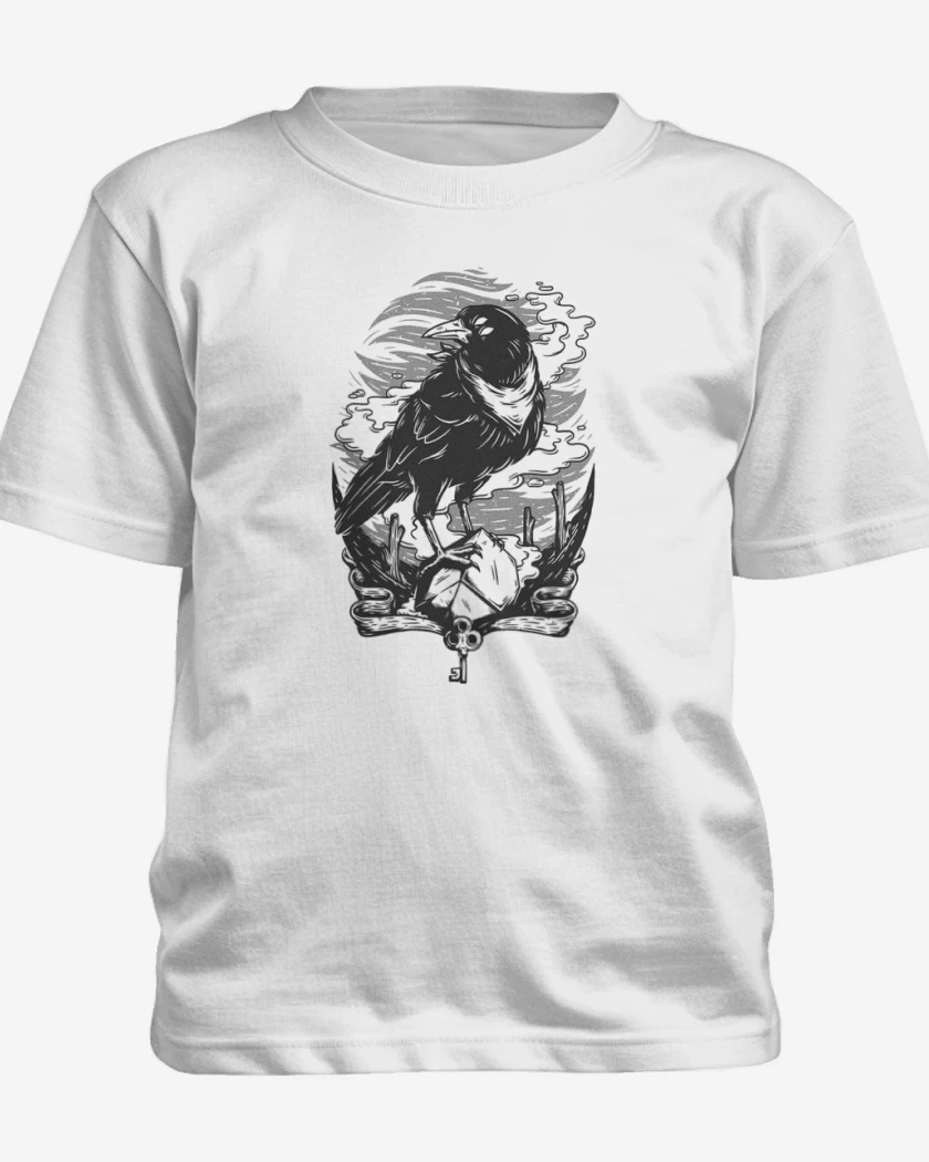 Polera de niño Blanco de Cuervo