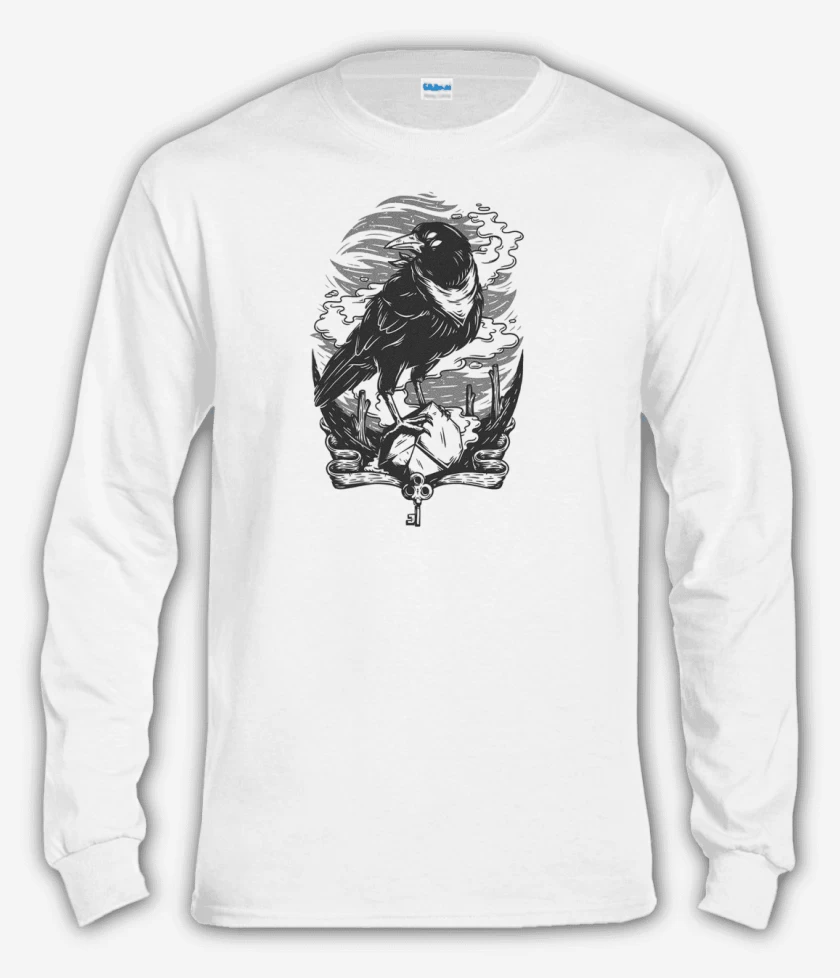 Polera manga larga Blanco de Cuervo