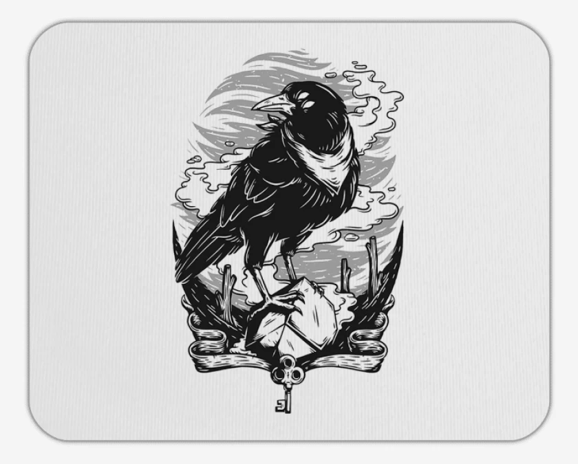 Mousepad Cuervo