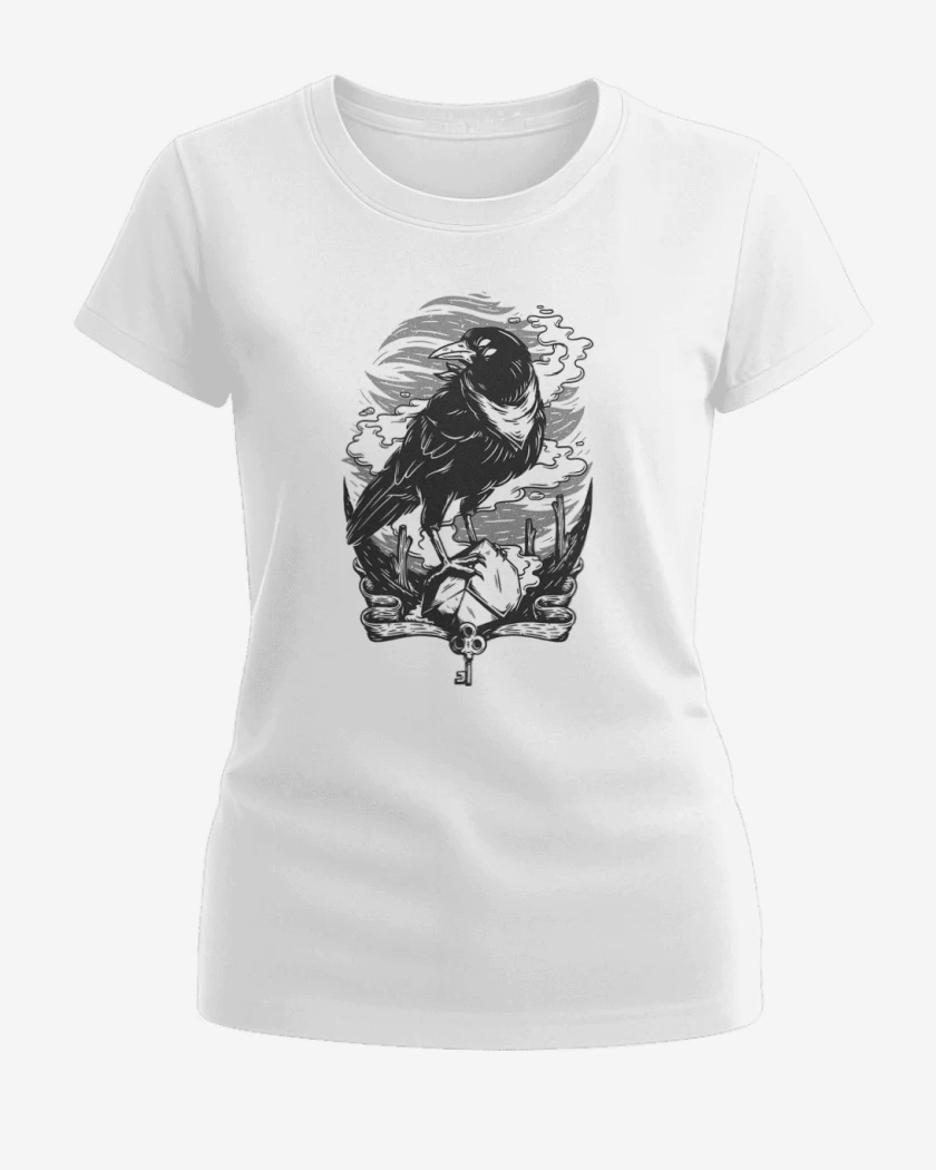 Polera de Mujer Blanco de Cuervo