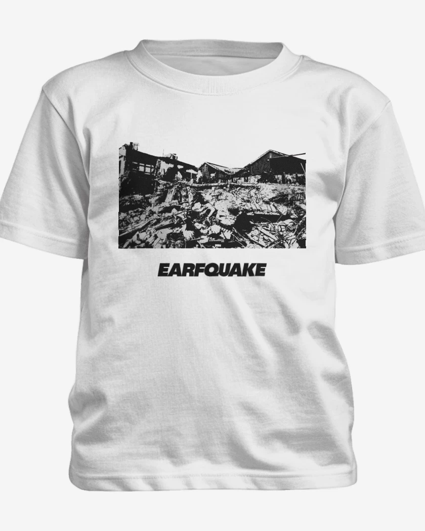 Polera de niño Blanco de Tyler the Creator EARFQUAKE