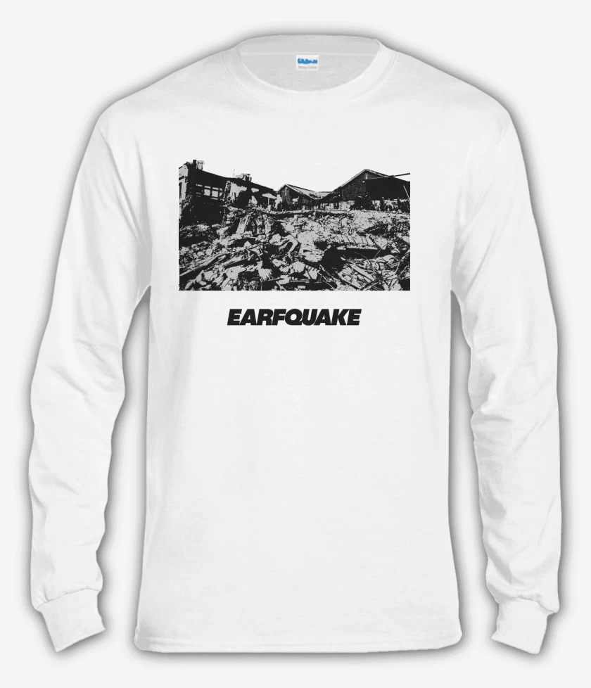 Polera manga larga Blanco de Tyler the Creator EARFQUAKE