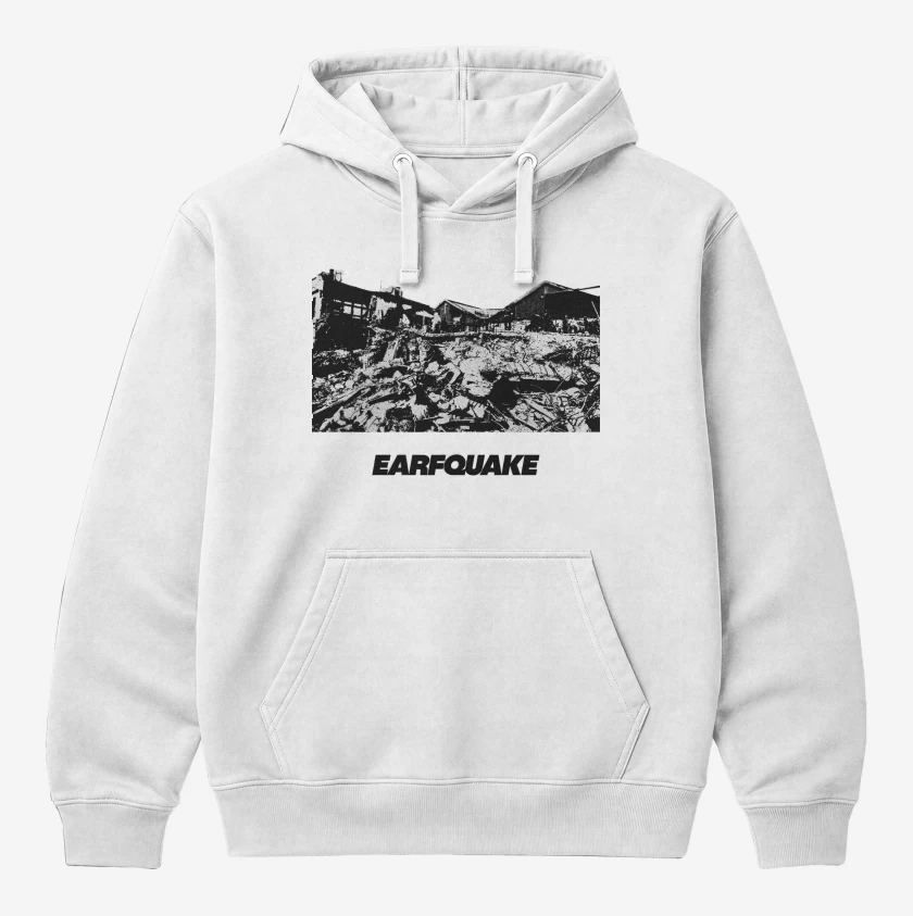Polerón Canguro Blanco de Tyler the Creator EARFQUAKE