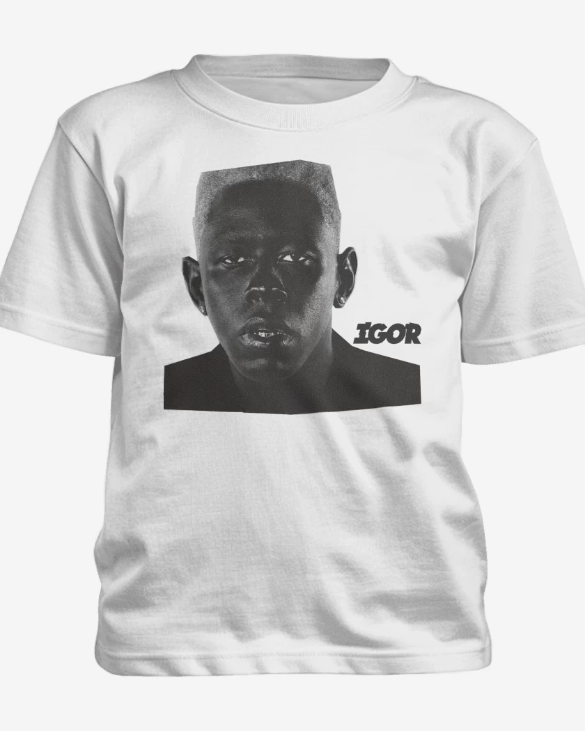 Polera de niño Blanco de Tyler the Creator Igor
