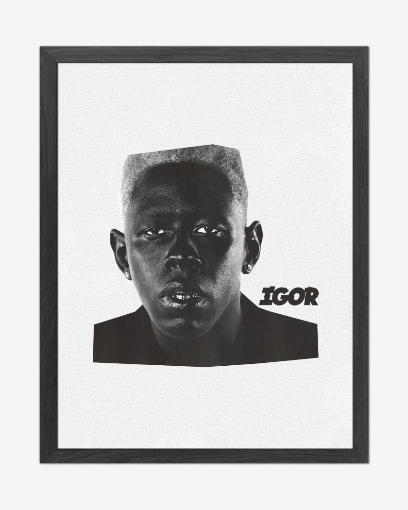 Cuadro decorativo Blanco de Tyler the Creator Igor