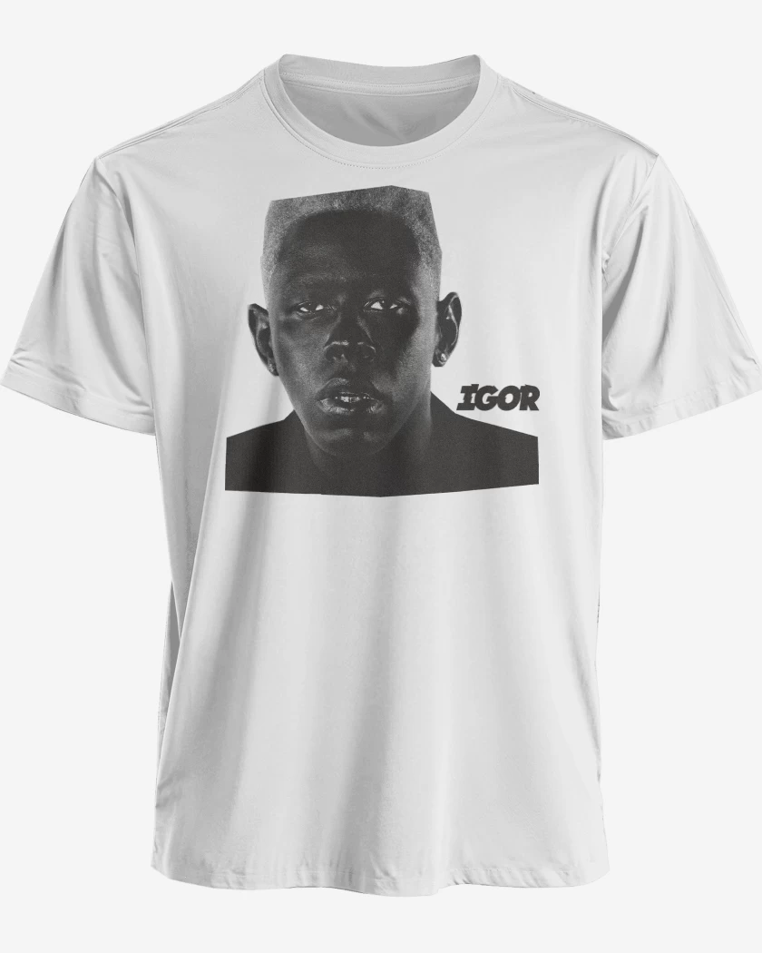 Polera premium Blanco de Tyler the Creator Igor