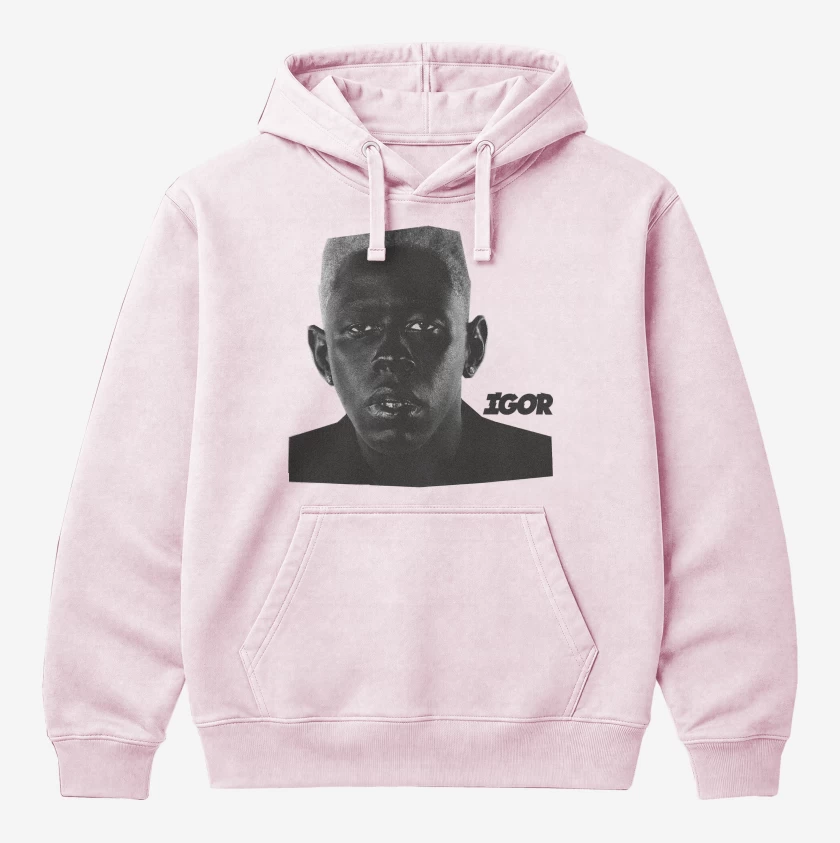 Polerón Canguro Rosa Pastel de Tyler the Creator Igor