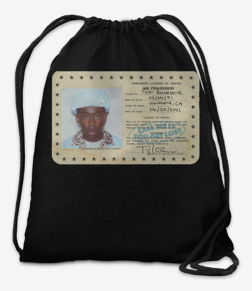 Mochila Negro de Tyler the Creator Call Me if you Get Lost