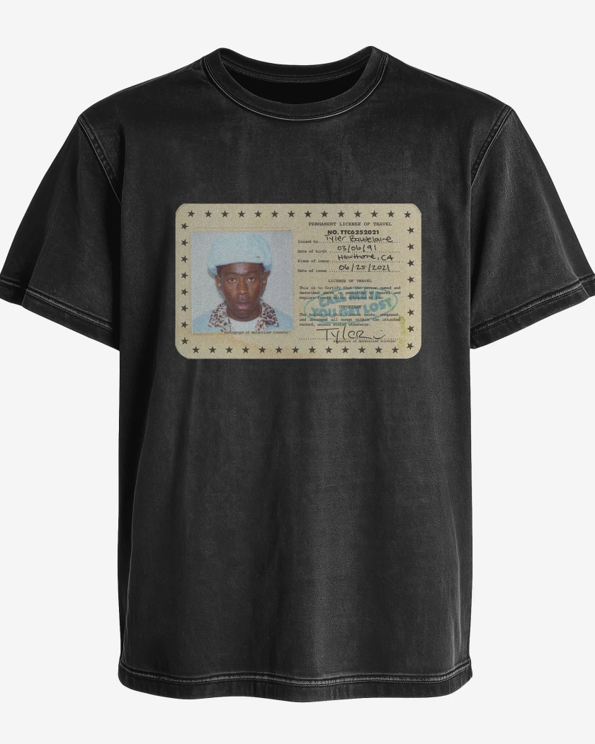 Polera desgastada Tyler the Creator Call Me if you Get Lost