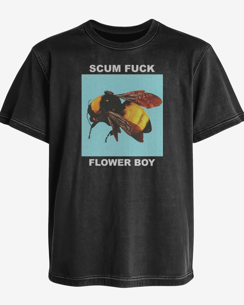 Polera desgastada Tyler the Creator Flower Boy