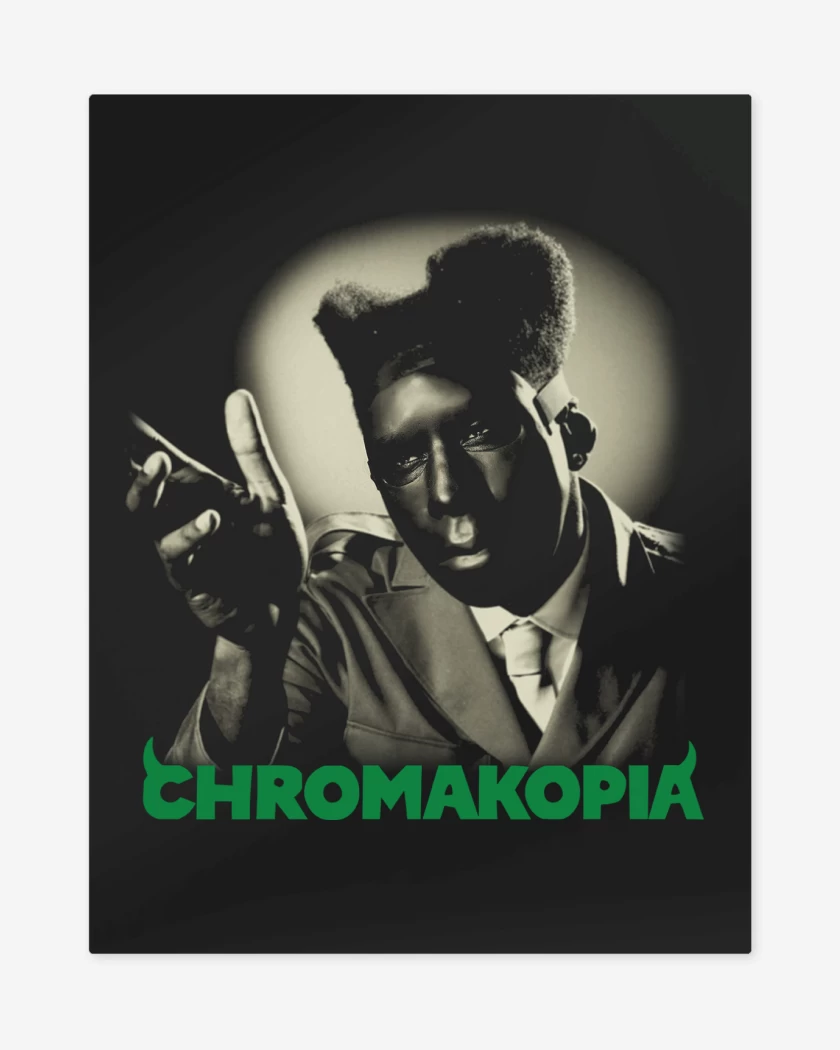 Print metalico Tyler the Creator Chromakopia