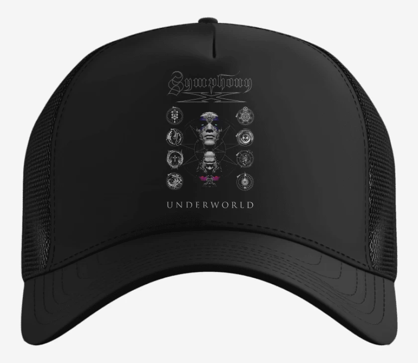 Gorro Negro de Symphony X Underworld