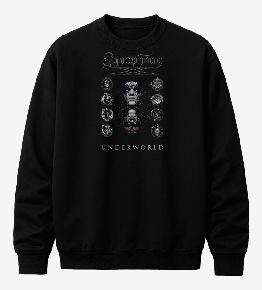 Poleron polo Negro de Symphony X Underworld