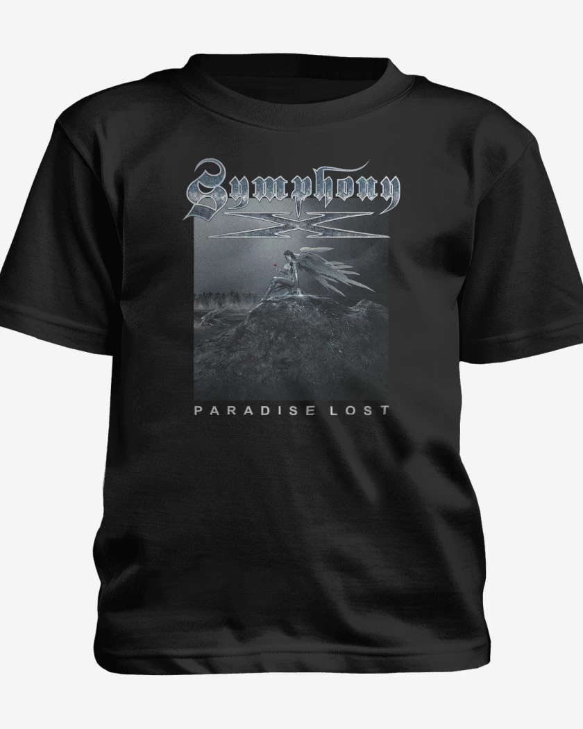 Polera de niño Negro de Symphony X Paradise Lost