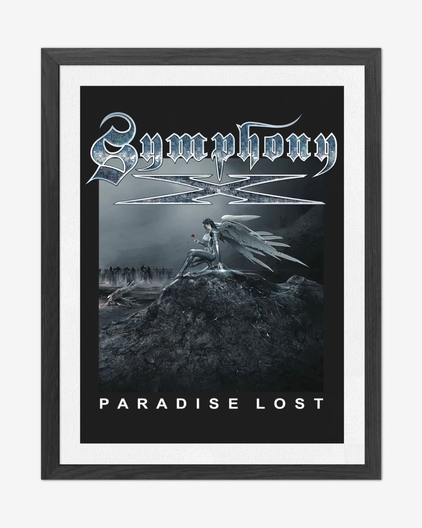 Cuadro decorativo Negro de Symphony X Paradise Lost