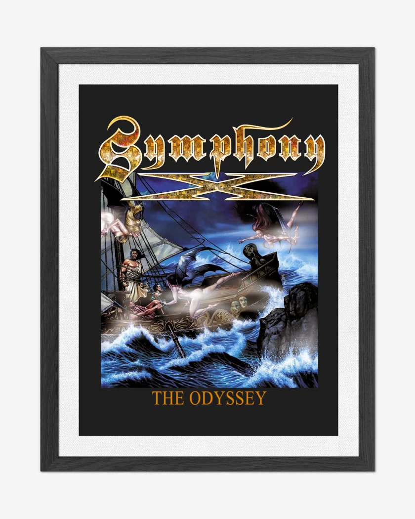 Cuadro decorativo Negro de Symphony X The Odyssey