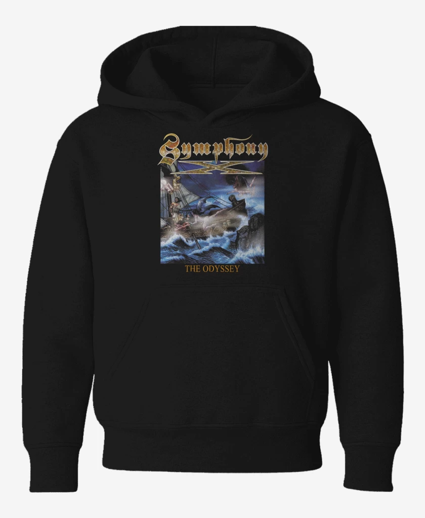 Poleron de niño Negro de Symphony X The Odyssey