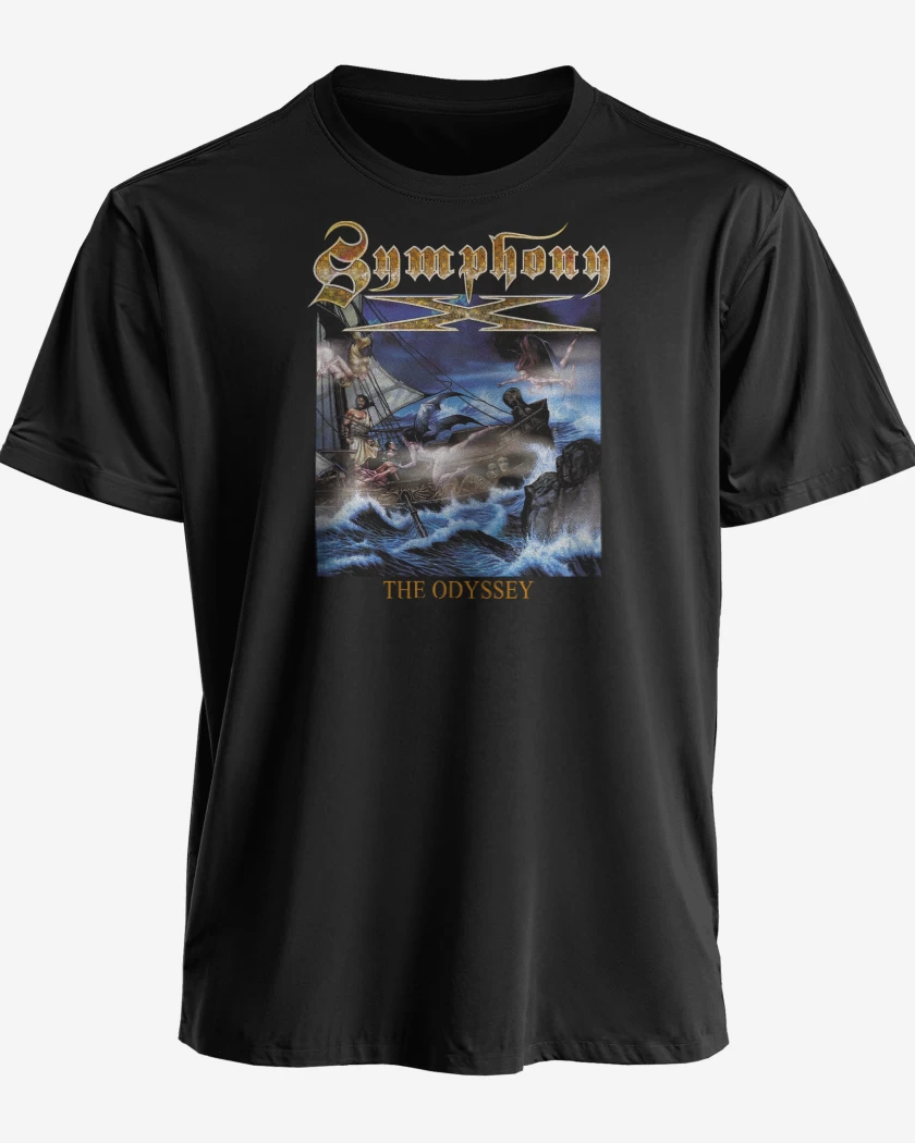 Polera premium Negro de Symphony X The Odyssey