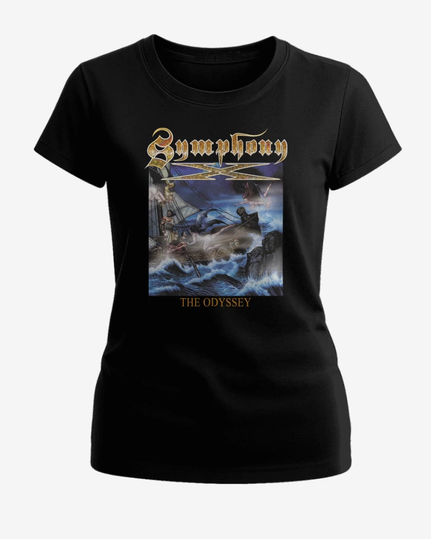 Polera de Mujer Negro de Symphony X The Odyssey