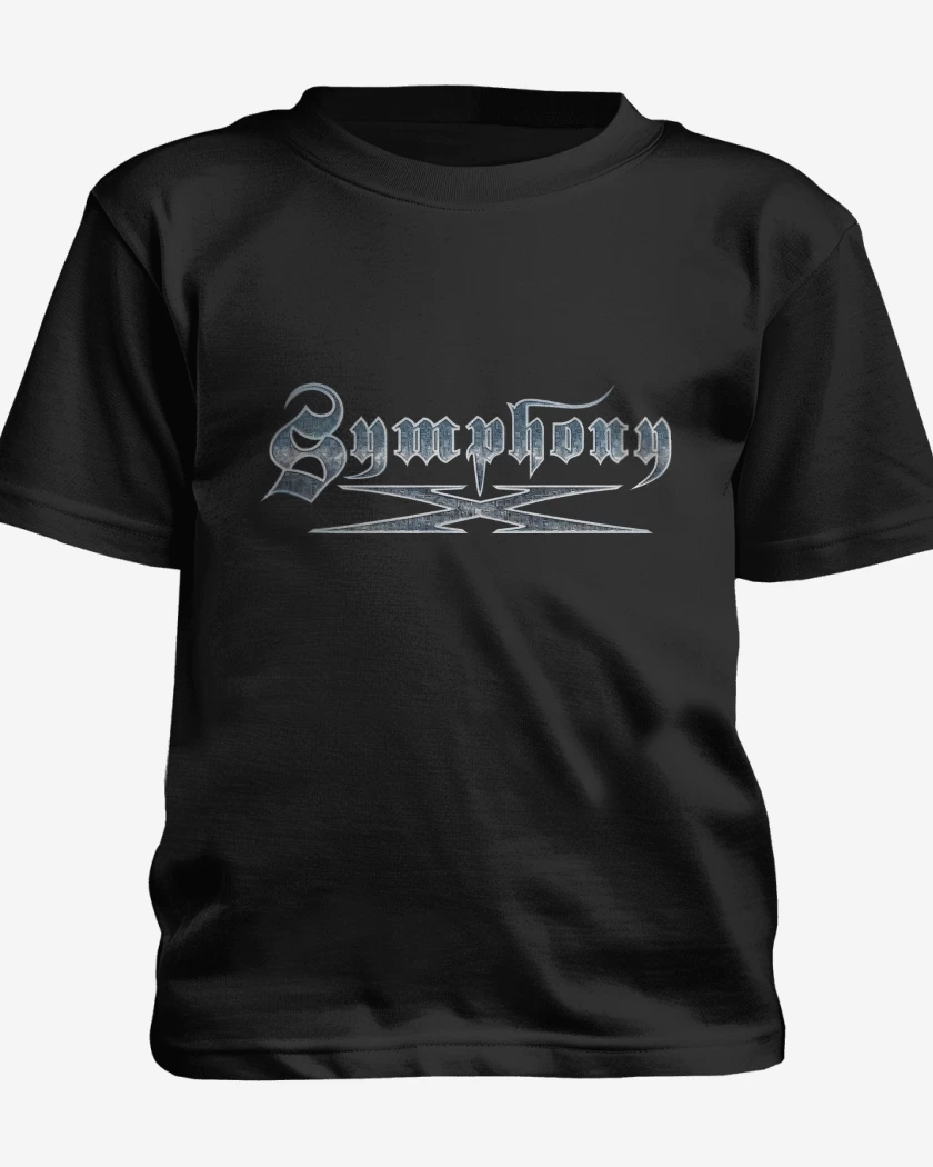 Polera de niño Negro de Symphony X Logo