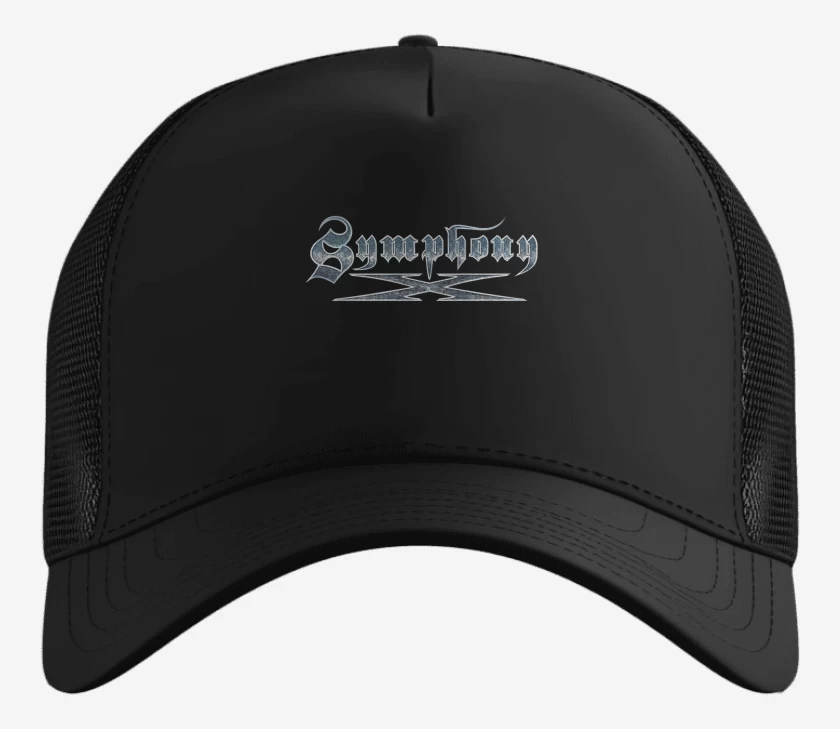 Gorro Negro de Symphony X Logo