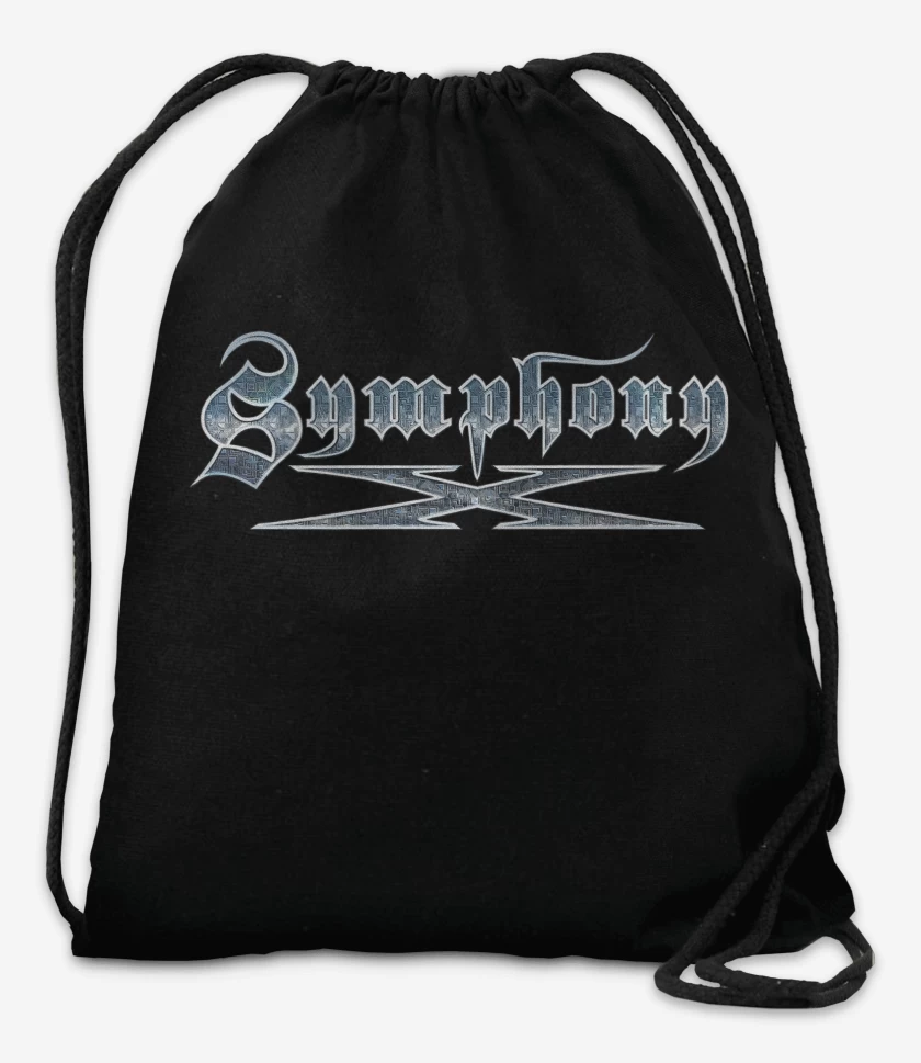 Mochila Negro de Symphony X Logo