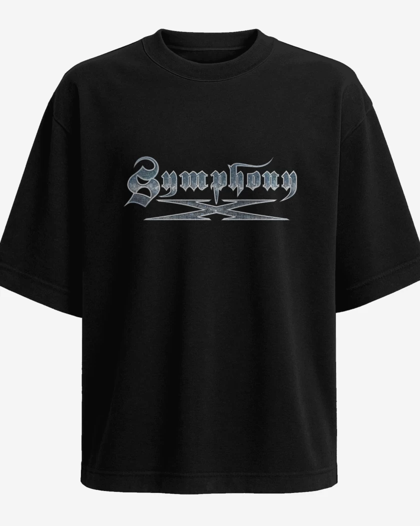 Polera Oversize Symphony X Logo