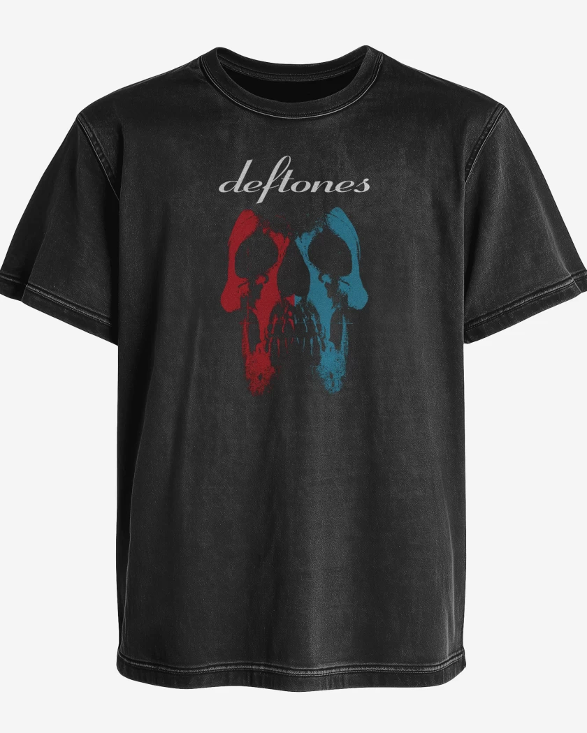 Polera desgastada Deftones Deftones