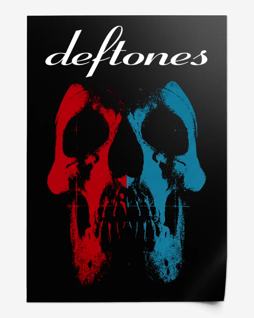 Print Negro de Deftones Deftones