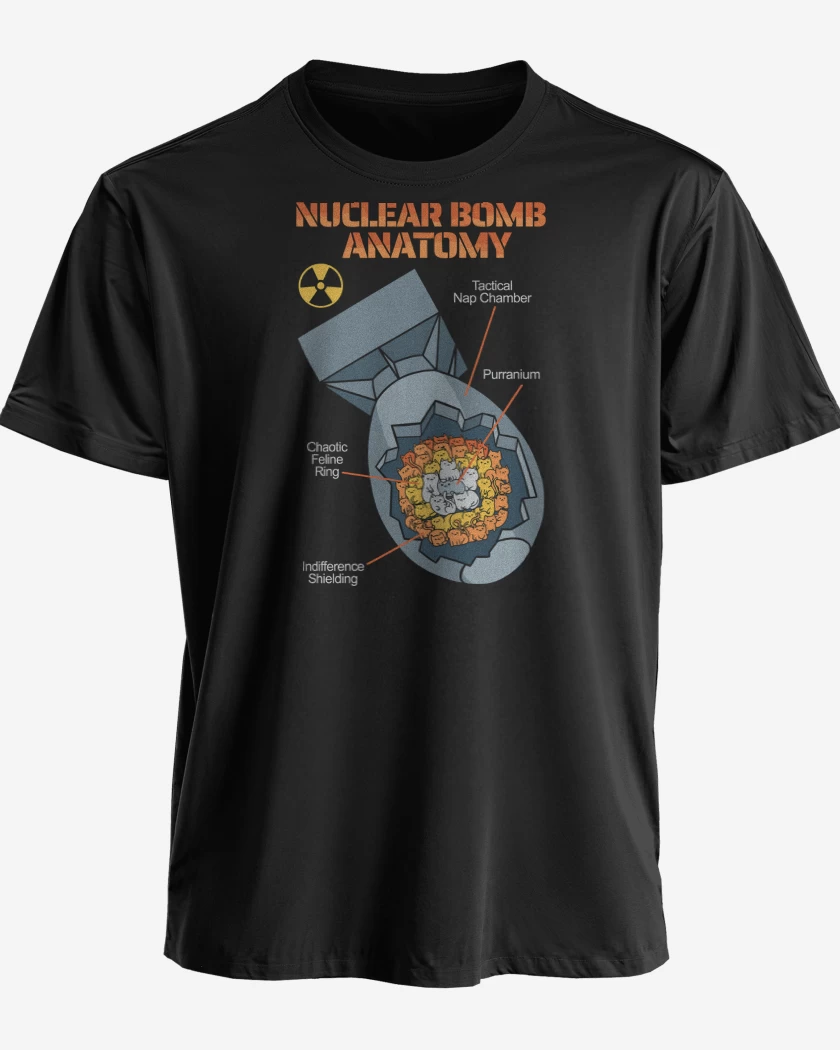 Polera Bomba Atomica de Gatitos