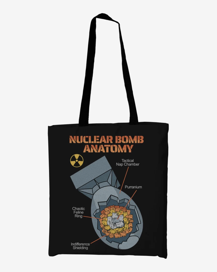 Totebag Bomba Atomica de Gatitos